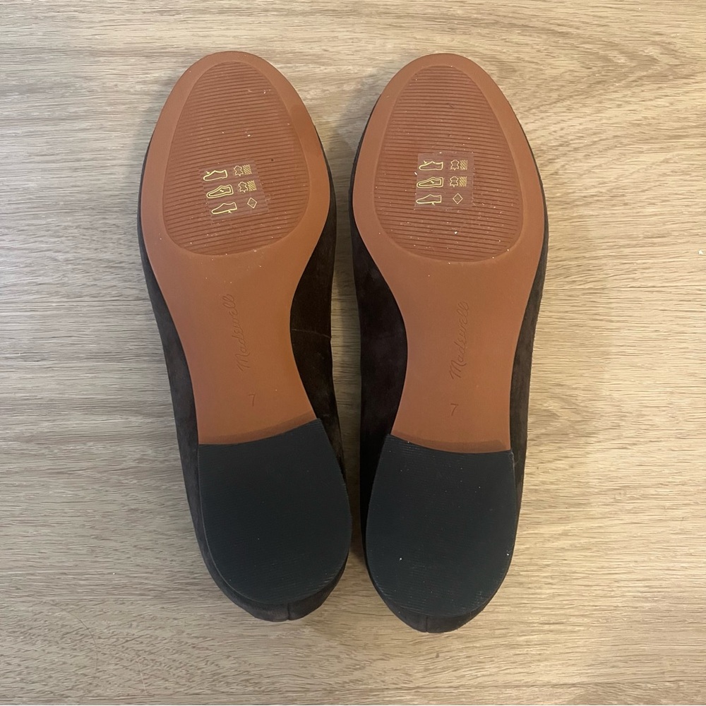 [NWOT] Madewell The April Ballet Flat in Dark Carob Size 7 - Picture 8 of 10